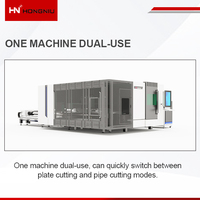 Machine de découpe laser à fibre CNC haute puissance entièrement fermée pour tôles et tubes métalliques 1530 4020 Prix usine