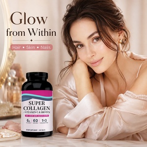 Compresse di Collagene Idrolizzato OEM con <span class=keywords><strong>Vitamina</strong></span> <span class=keywords><strong>C</strong></span> e Biotina per Capelli, Pelle, Unghie e Supporto Articolare - Product Image 1