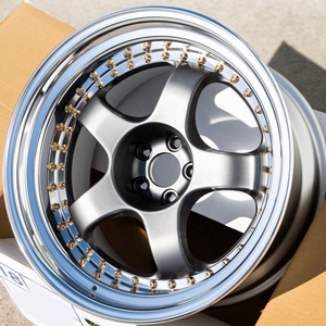 Juego de 3 Ruedas Forjadas BZY Meister <span class=keywords><strong>S1</strong></span> para Benz, BMW, <span class=keywords><strong>Audi</strong></span>, Supra, Corvette, Llantas de Aleación de 15, 16, 17, 18 y 19 Pulgadas, 5x112, 5x114.3 - Product Image 3