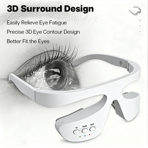 Masseur oculaire 3D sans fil, compresse chaude, lumière rouge, instrument de beauté pour les <span class=keywords><strong>yeux</strong></span>, appareil de soin des <span class=keywords><strong>yeux</strong></span>, soulage la fatigue, portable, rechargeable - Product Image 5