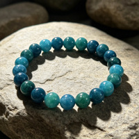 Gelang Manik Alami 8mm Batu Tiger Eye Amethyst Rose Quartz Perhiasan Kristal Buatan Tangan Grosir untuk Wanita Set Hadiah
