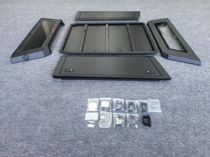 <span class=keywords><strong>Accessori</strong></span> Pickup personalizzati 4x4 di alta qualità manuale in alluminio telescopico copri letto <span class=keywords><strong>Ford</strong></span> <span class=keywords><strong>Ranger</strong></span> - Product Image 2