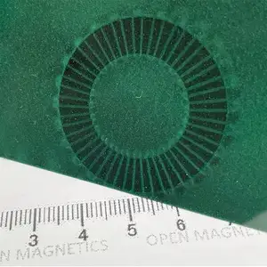 Material magnético de engenharia de projetos, anel multipólo super forte, ndfeb, ímã de neodímio, ímã de arco de neodímio