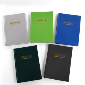 Libro de Registro de Tapa Dura Henry con Estampado Dorado |   500 |   100 Hojas |   Administrador de Oficina Africano Multilingüe Francoparlante | - Product Image 1