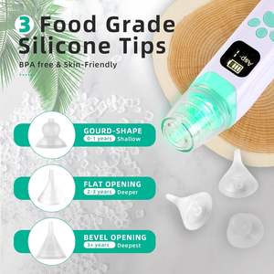 Aspirador Nasal Eléctrico KA1001 para Bebés de 0 a 12 Años, Limpiador Nasal Especializado con Luz de Siete Colores y Canción de Cuna - Product Image 2