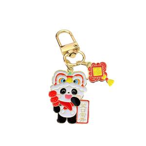 Llaveros Personalizados con Logotipo 2D 3D de Aleación de Zinc, Colgantes de Animales de Dibujos Animados, Esmalte Duro Personalizado, Ligeros, Regalos Promocionales - Product Image 4