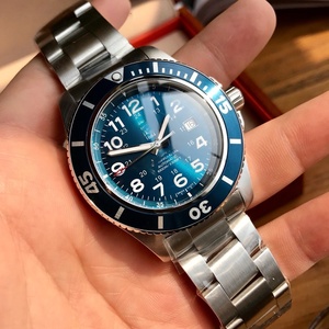 Reloj Unisex de Negocios con Doble Manecilla Luminosa, Resistente al Agua, Correa de Acero Inoxidable, Calendario, Cronógrafo, Diámetro Grande, Alta Calidad - Product Image 3