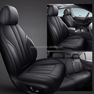 Housse de siège de voiture en cuir Nappa perforé, design sportif, respirante, pour toutes les saisons, pour <span class=keywords><strong>Audi</strong></span> A6L - Product Image 4