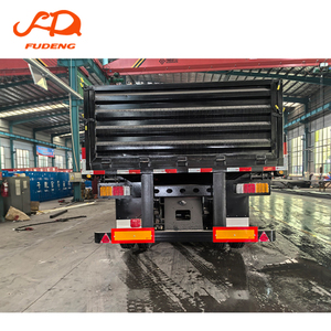 Semi-remorque à ridelles latérales détachables FUDENG Group 3 essieux 60 tonnes pour le <span class=keywords><strong>transport</strong></span> de marchandises en vrac - Product Image 5