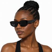 STY3980N Nouvelles Lunettes de Soleil Carrées Tendance Personnalisées Femme Homme Marque de Luxe Designer Vintage Rétro Protection UV400