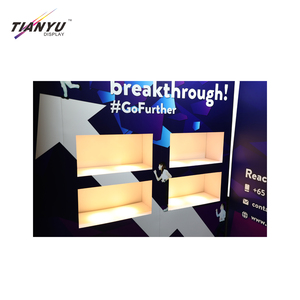 Xách tay PVC cong từ tùy chỉnh dọc tổ chức sự kiện Pop Up Banner hiển thị Backdrop đứng hệ thống cho thương mại cho thấy - Product Image 2