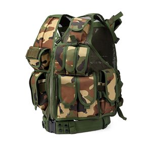 첸하오 내구성 전술 야외 우드랜드 러시아 EMR 위장 전술 조끼 - Product Image 4