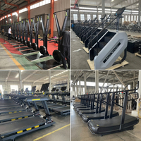 Caminadora Comercial de Plataforma Ancha con Marco Externo de Aluminio y Controles Táctiles Rápidos para Entrenamiento en Gimnasios