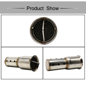 ขายส่งจากโรงงาน ท่อเก็บเสียงประสิทธิภาพสูง พร้อม DB Killer สำหรับท่อไอเสียขนาด 50.8 มม./60 มม. - Product Image 2