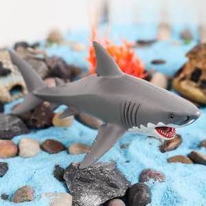 Yxs simule un modèle animal de la vie marine cognitif solide grand requin blanc <span class=keywords><strong>Megalodon</strong></span> <span class=keywords><strong>jouet</strong></span> pour enfants - Product Image 2