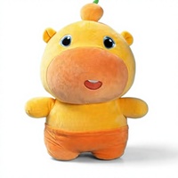 Pendentif en peluche TOYI Capybara Lulu Série Fantaisie, accessoires mignons pour la tête et les vêtements, porte-clés de sac de poupée, cadeau unisexe en polyester