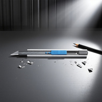 Couteau utilitaire à dégagement rapide de haute qualité de la marque KEBO, best-seller, DIY OEM, manche en alliage d'aluminium, lame en acier à haute teneur en carbone, polyvalent