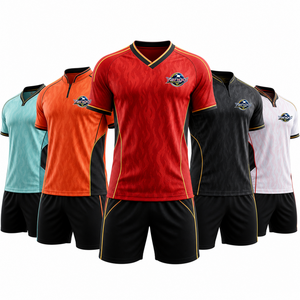 Maillot de football de style européen, vêtements d'équipe de football personnalisés - Product Image 1