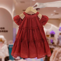 Robes pour enfants Mix & Match, sans marque, liquidation directe d'usine, robes d'été pour enfants, lots de stock, styles variés