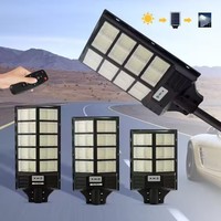 Lampadaire solaire LED tout-en-un étanche IP65 avec capteur de mouvement intégré 300W 400W 500W du fabricant Zhongshan