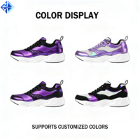 Chaussures de sport unisexes personnalisées de luxe de marque célèbre originales en cuir vintage de style tennis décontracté