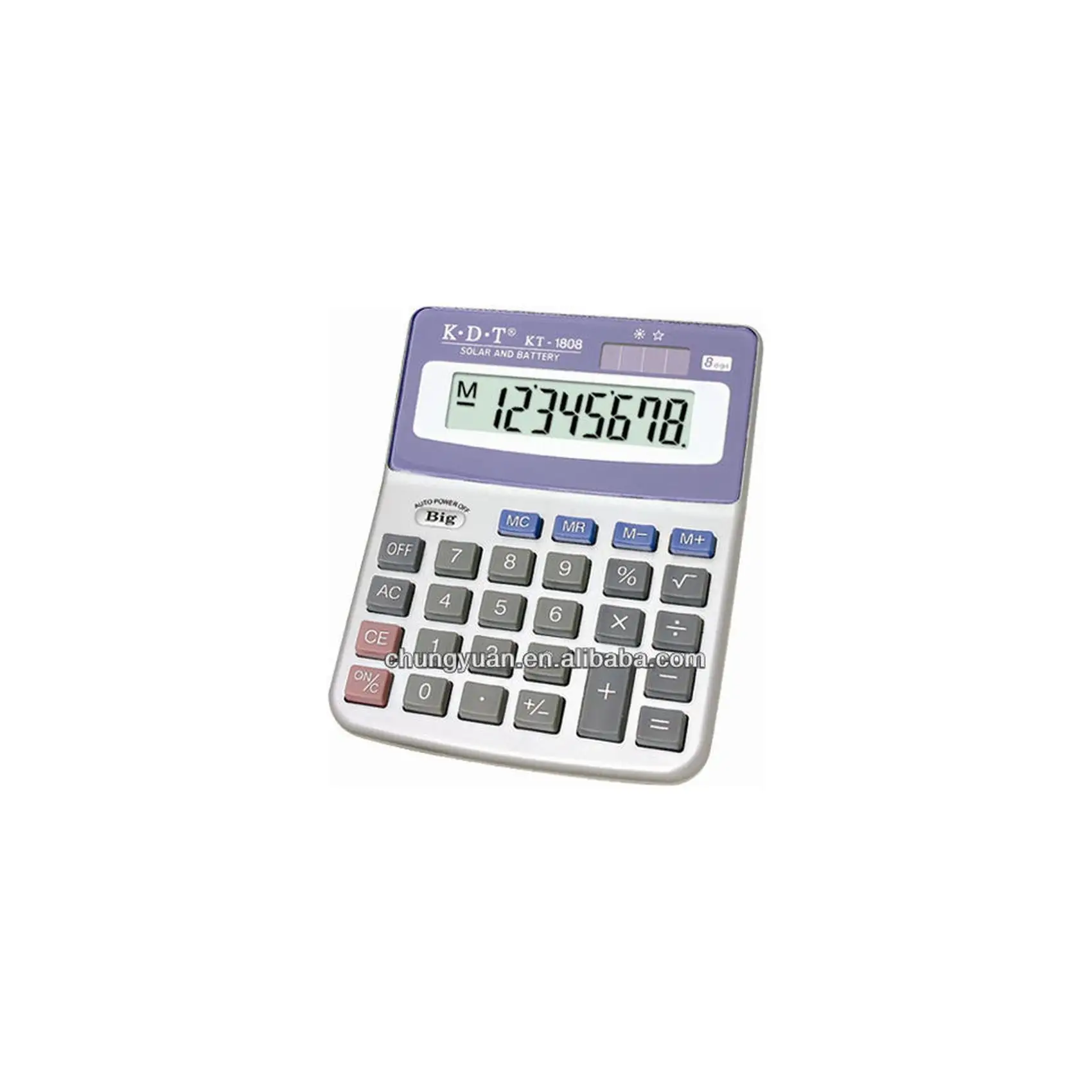 Calcolatrice usb flash drive comoda lati in gomma anti- scivolo kt-1808 design