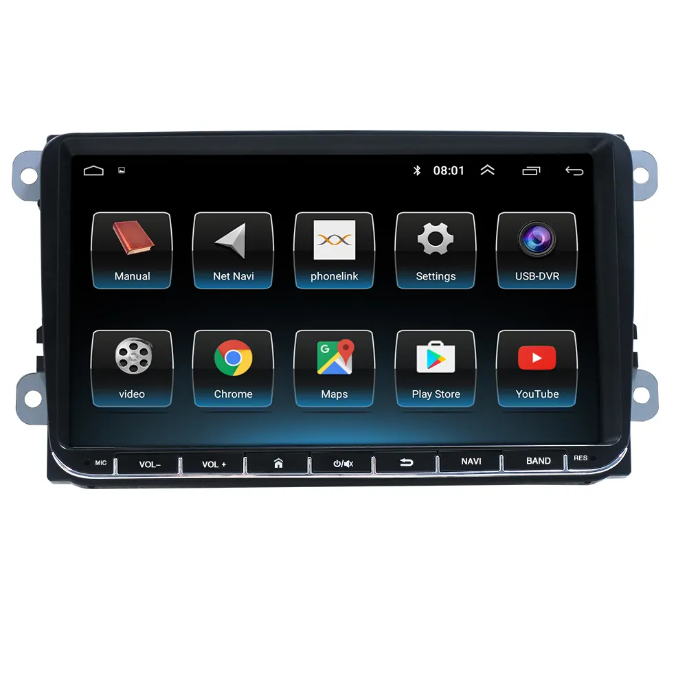 2 g32g con carplay android auto 9021A 2din touch screen autoradio stereo navigazione gps android per volkswagen 9 pollici