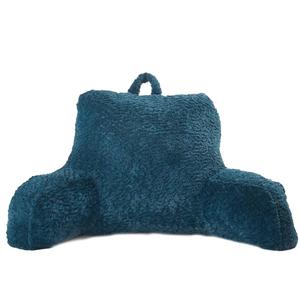 Wholesale Soft Home Lumbar Support Back Cushion Plush Reading <strong>Pillow</strong> <strong>Backrest</strong> <strong>Pillow</strong> with Arms - Product Image 5