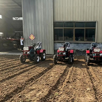 Tracteur agricole à moteur diesel puissant de 12 et 15 chevaux, en vente chaude