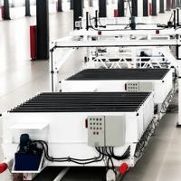 Machine à mouler en ciment de polystyrène / Machine à panneaux muraux en GFRC semi-automatique multifonctionnelle pour les cloisons non portantes