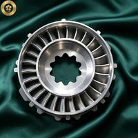 Pièces de turbine sur mesure usinées avec précision par CNC pour les équipements des industries de l'énergie, de l'aviation et du chauffage