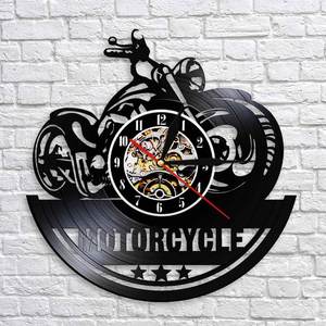 Horloge murale 3D en forme <span class=keywords><strong>de</strong></span> <span class=keywords><strong>moto</strong></span> Horloge murale vinyle pour <span class=keywords><strong>moto</strong></span> Décoration intérieure <span class=keywords><strong>Cadeau</strong></span> pour fans <span class=keywords><strong>de</strong></span> <span class=keywords><strong>moto</strong></span> - Product Image 1