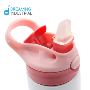 Sublimazione <span class=keywords><strong>350</strong></span> <span class=keywords><strong>ML</strong></span> In Acciaio Inox Bottiglia di Acqua Del Capretto Con Paglia - Product Image 5