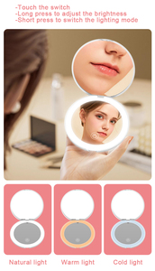 <span class=keywords><strong>Specchio</strong></span> <span class=keywords><strong>Portatile</strong></span> Mini per <span class=keywords><strong>Trucco</strong></span> <span class=keywords><strong>con</strong></span> LED, Ricaricabile USB, Pieghevole, Doppio Lato, <span class=keywords><strong>Specchio</strong></span> Cosmetico Tascabile Rotondo HD per Signore, Donne e Ragazze - Product Image 3