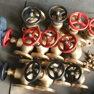 JIS ANSI 5k40 bóng biển 5K Đồng Mặt bích thẳng qua Van cầu bằng đồng - Product Image 4