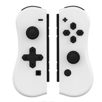 Manettes gauche et droite pour OLED/Lite/Pro, sans fil BT, moteur de vibration RGB, gyroscope six axes, volant de jeu