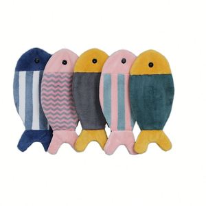 FF3835 Serviette de cuisine en microfibre imprimée motif poulet mignon, sans peluches, pour la maison et la cuisine, écologique - Product Image 1