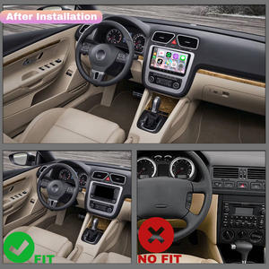 Lettore DVD Universale con Schermo Touch IPS da 9 Pollici, Quad-core (RK3562) per <span class=keywords><strong>Volkswagen</strong></span> Eos 2007-2016, <span class=keywords><strong>Carplay</strong></span>, Wifi 5G, Lettore Multimediale per Auto - Product Image 2