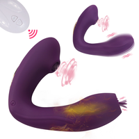 Drahtlose Fernbedienung Adult Toys Heizung Saugen Vibrator & Zunge lecken Vibrator Klitoris Stimulator Sexspielzeug für Frauen