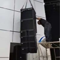 Matriz de línea dual de 10 pulgadas Sistema de altavoces de matriz de línea pasiva Equipo de sonido de audio Altavoces Sistema de audio Sonido