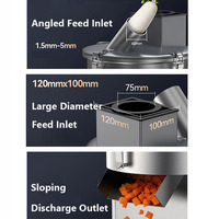 Heetverkopende commerciële groentesnijder, snijden, raspen, fruit snijmachine, nieuwe wortel-aardappel-groente verwerkings- en snijmachine