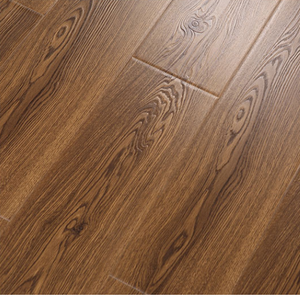 Plancher <span class=keywords><strong>stratifié</strong></span> en bois véritable peint biseauté en <span class=keywords><strong>acajou</strong></span> AC3 - Product Image 4