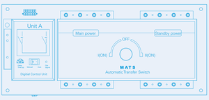 Conmutación de transferencia automática MATSA G1/A63 (ATS) con 3 funciones CB - Product Image 4