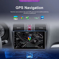 Estéreo Giratorio para Auto Android Podofo de 9 Pulgadas 1 Din 2+64GB CarPlay Android Auto GPS WiFi Venta al por Mayor