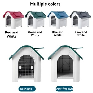 2025 New Luxury Large Dog House Outdoor Indoor Windproof Waterproof Isolado à prova de som Thermal Puppy Shelter Kennel Big Dogs - Product Image 3