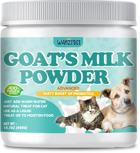 นมผงแพะสำหรับสุนัขแมวกระป๋องอาหารเสริมแมวผู้ใหญ่ผลิตภัณฑ์ดูแลสุขภาพสัตว์เลี้ยง - Product Image 1