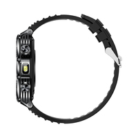 2025 Nuevo Hombre AK82 Smartwatch con pantalla ultra grande, batería de 800mAh, asistente de voz BT Call 100 + Modos deportivos Monitor de salud