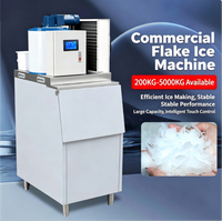 Macchina Commerciale per Fiocchi di Pesce, Produzione 1000kg, 220V, Nuova con Controllo Touch Intelligente, Grande Macchina per la Produzione di Fiocchi per Supermercati di Prodotti Ittici