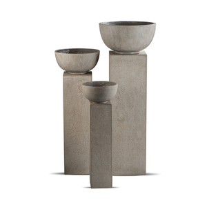 Soporte para Macetas de Fibra de Vidrio Resistente al Agua y Ecológico de 80/100/120 cm de Alto, Venta al por Mayor de Fábrica, Maceta <span class=keywords><strong>Rectangular</strong></span> para Interiores y Exteriores - Product Image 1