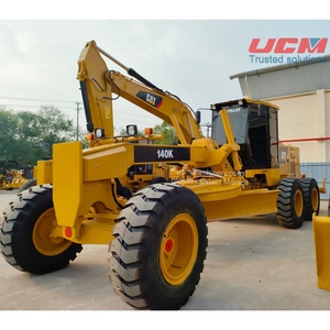 Caterpillar usado 140K 140h 140g niveladora original buen estado usado equipo de maquinaria de construcción profesional - Product Image 1